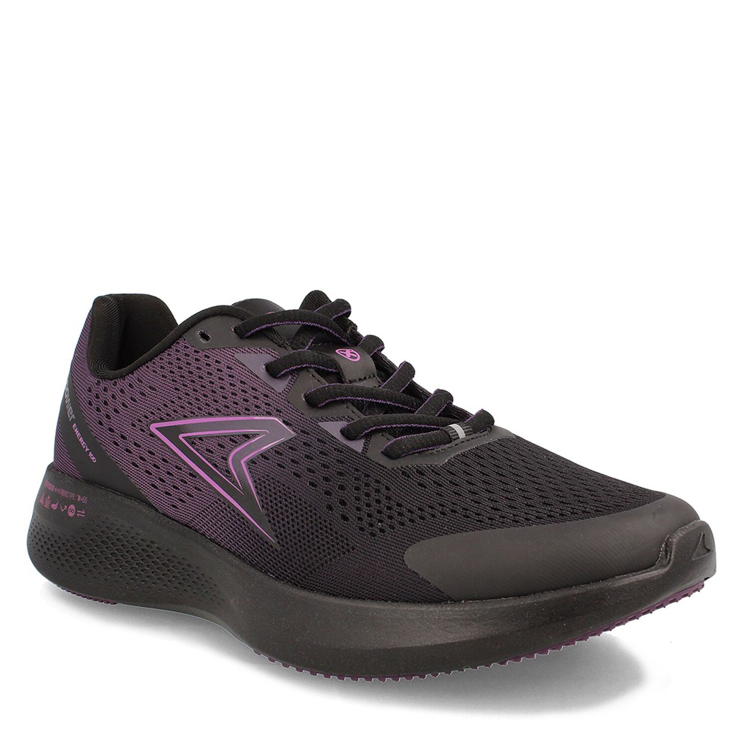 Zapatilla Mujer Power Xorise+100 Rn Eros2 Negro-morado image number 1.0